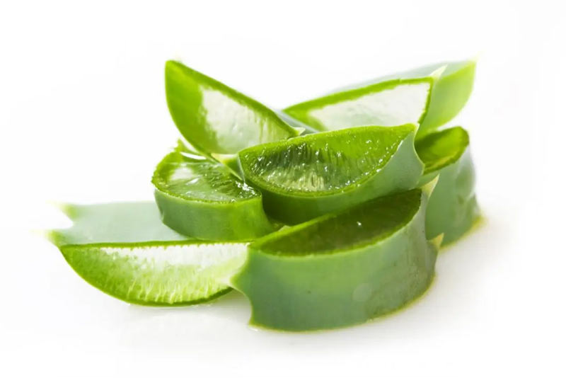 Cut Up Pieces Of Aloe Vera