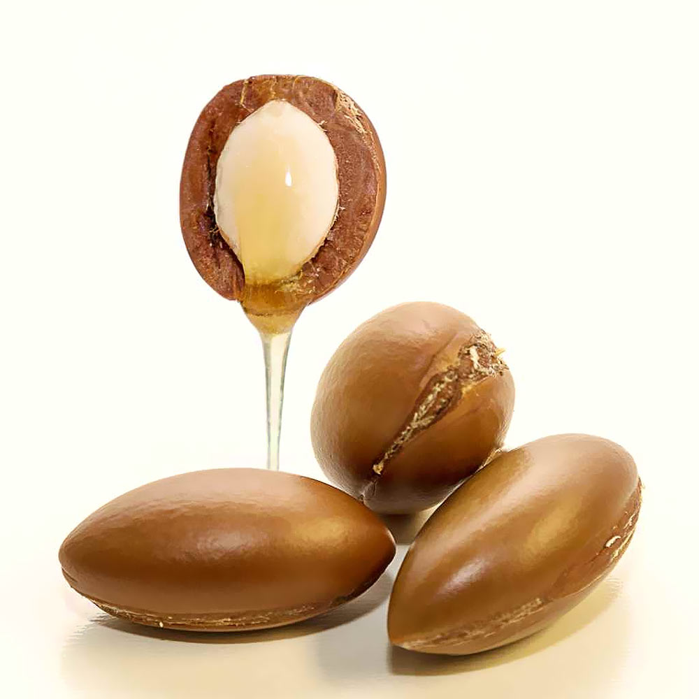 Argan Nut With Dripping Oil